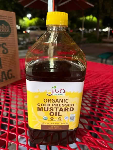 Photo of free Organic mustard oil (1075 Valencia Avenue) #1