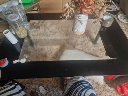 Photo of free Glass center table (Pollards Hill, CR4) #2