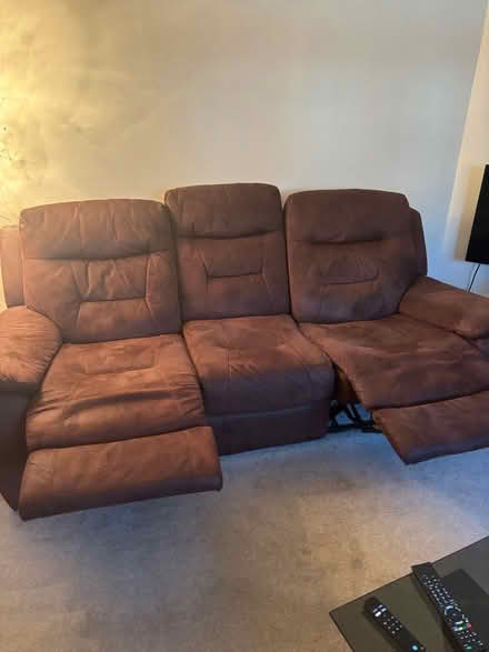 Photo of free Brown Sofa (Clipstone LU7) #2