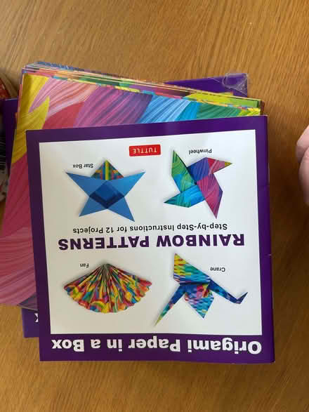 Photo of free Origami Paper and Brain Flakes - Fun activities (Shelton Lock DE24) #4