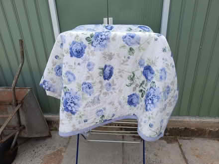 Photo of free lightweight quilted cotton bedspread double bed (Taunton Pyrland & Rowbarton District Ward TA2) #1