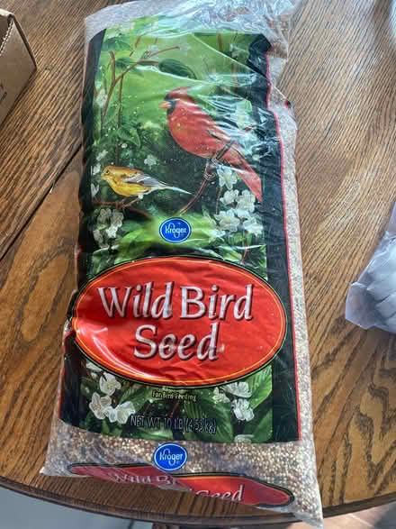 Photo of free 10 lb bag of bird seed (Mountlake Terrace) #1