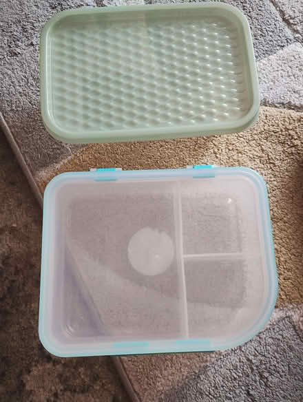 Photo of free Plastic storage boxes (Crowthorne RG45) #2