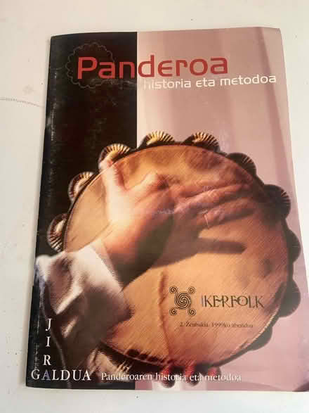 Photo of free Tambourine and music book (Great Rollright OX7) #2