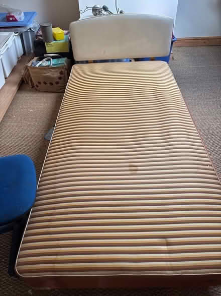 Photo of free old single bed (Ball Hill CV2) #2