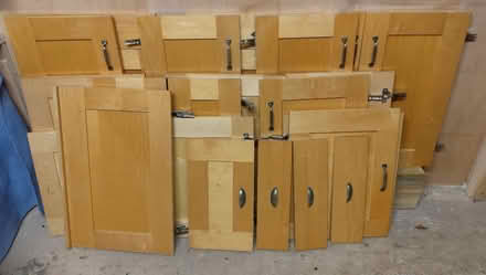 Photo of free Beech Shaker Kitchen Cupboard Doors (DE6 Ashbourne) #3