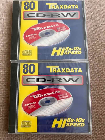 Photo of free x2 cd-rw (Wellington TF1) #1