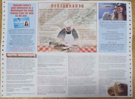 Photo of free Marineland flyer (Etobicoke (Kipling /Eglinton)) #2