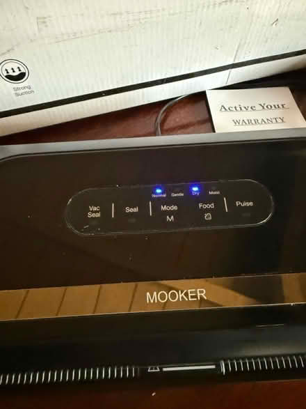 Photo of free Mooker Vacuum Sealer (West San Jose) #3