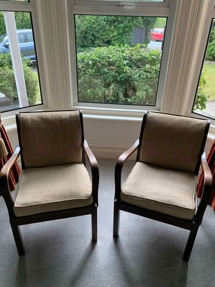 Photo of free Vintage Parker Knoll armchairs (Alderley Edge SK9) #1
