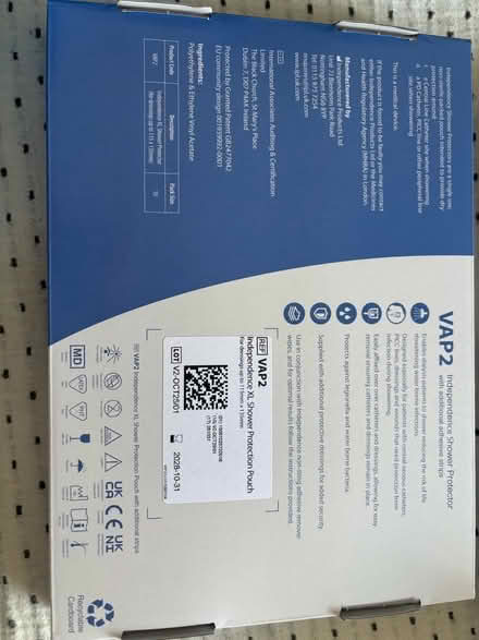 Photo of free Shower protection puch (AL10 0HS) #2