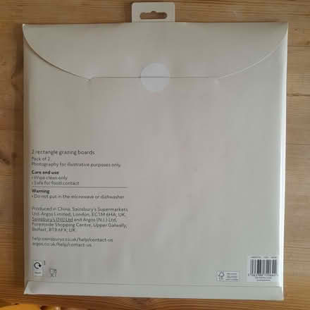Photo of free Pack of 2 rectangular grazing boards (Franklands Village RH17) #2