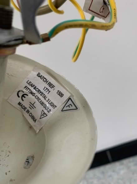 Photo of free 3 armed candelabra light fitting (Royal Leamington Spa CV32) #2