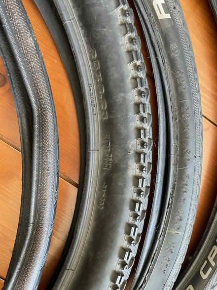 Photo of free 4 old bike tyres (Ealing W13) #3