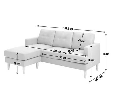 Photo of free Right hand corner sofa (Killingbeck LS14) #3
