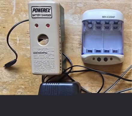 Photo of free NiMH batteries and charges (Broadview) #2