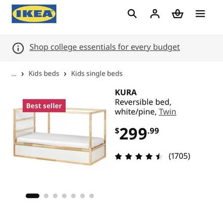 Photo of free Reversible bunk bed for kids (Elmhurst) #1