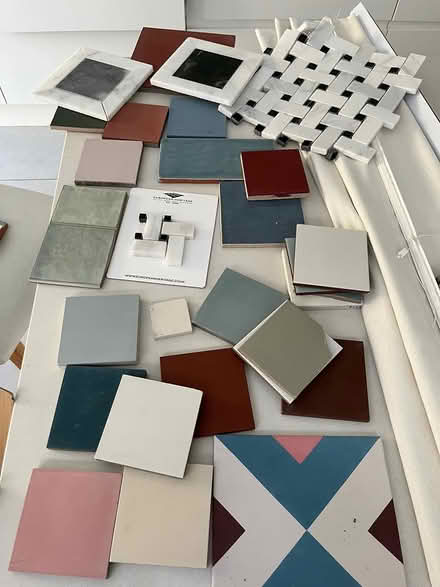 Photo of free Tile samples marble ceramic cement (Hammersmith W69) #1
