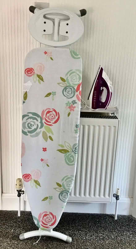 Photo of free Iron and ironing board (Hollington TN38) #1