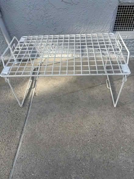 Photo of free Plastic shelf unit (North Hollywood) #1