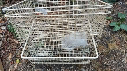 Photo of free 4 white iron basket (Grandpont OX1) #1