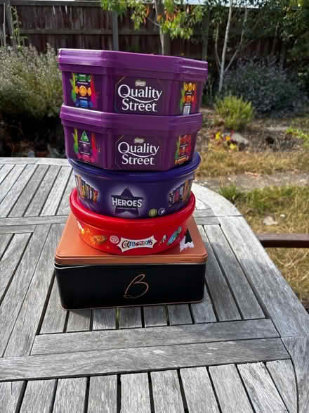 Photo of free Empty sweet/biscuit boxes (Broadstairs CT10) #1