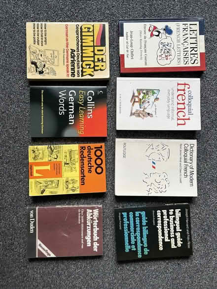 Photo of free German/French language books (Helsington LA8) #1