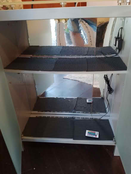 Photo of free glass and metal display/ drinks cabinet (Clacton-on-Sea CO15) #2