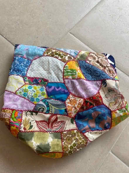 Photo of free Seventies style patchwork SINGLE bedspread (St Albans AL3) #1