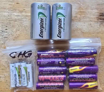 Photo of free NiMH batteries and charges (Broadview) #1