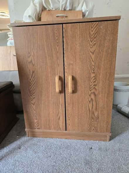 Photo of free Storage cabinet (Milan, just off US 23 exit 27) #1