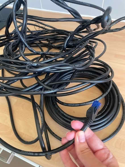 Photo of free Ethernet cable (Sidcup DA15) #1