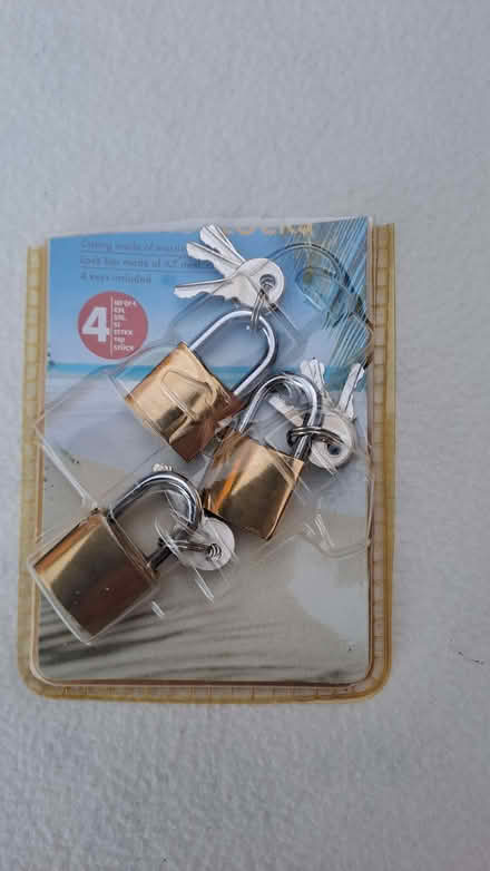Photo of free Small padlocks with keys (Sherrard's Green WR14) #1