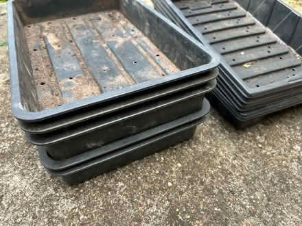 Photo of free 11 x seed trays, as seen (SM4, Morden) #2