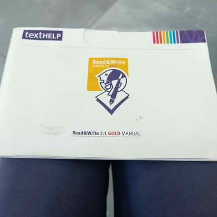 Photo of free Read and Write 7.1 Gold manual (Chapelfields CV5) #1