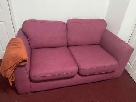 Photo of free 2 sits sofa (L14 Dovecot) #2