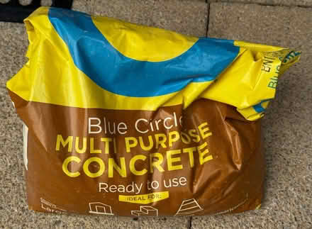 Photo of free Part bag of concrete mix - 7.5kg (Holgate YO24) #1