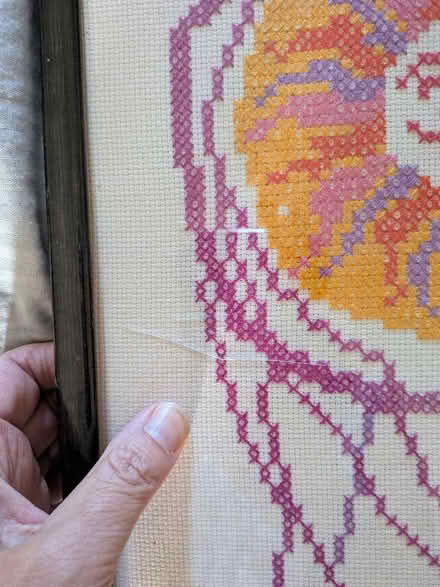 Photo of free Framed cross stitch (Shippon OX13) #2