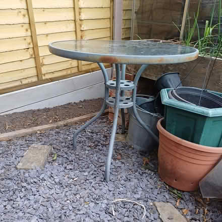 Photo of free Garden table (Wyke BD12) #1