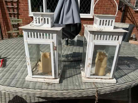 Photo of free Garden lanterns (Pirbright GU24) #1