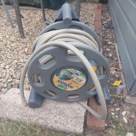 Photo of free Garden hose on reel (Wakefield WF1) #1