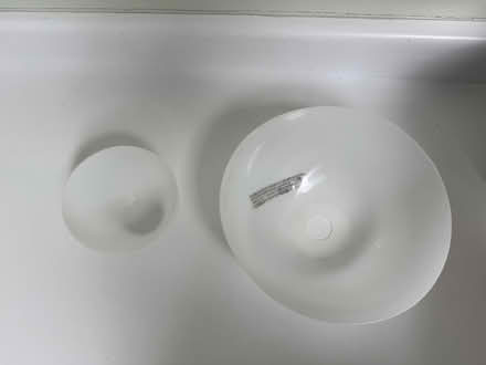 Photo of free Matching IKEA floor lamp shades (1075 Valencia Avenue) #2
