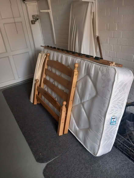 Photo of free Single Bedframe & Single Mattress WV3 (Bradmore WV3) #1