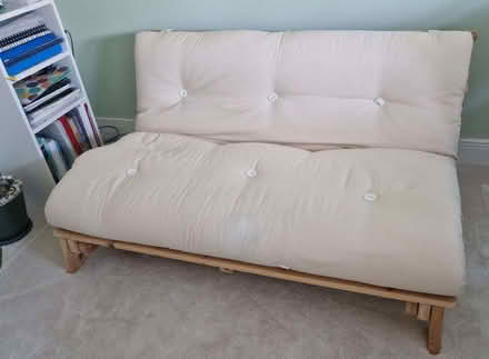 Photo of free Two Seater Futon Sofa Bed (Roehampton SW15) #1