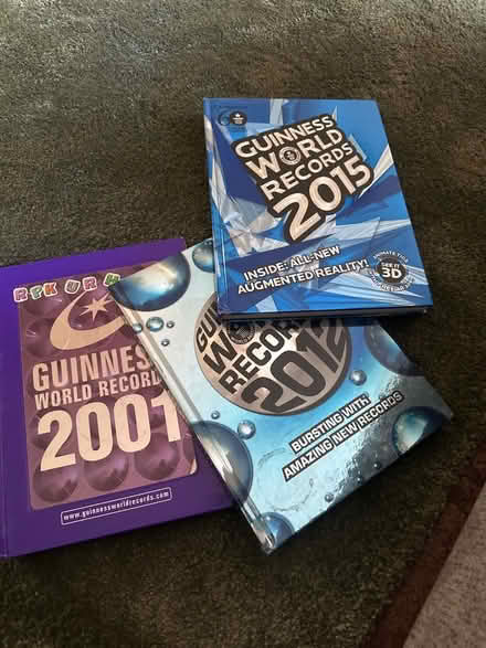 Photo of free Guinness world record books (Milton OX14) #1