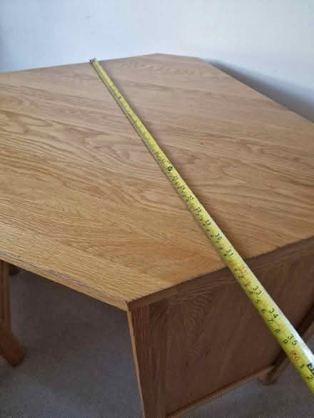 Photo of free Solid Oak corner desk (Didsbury M20) #3