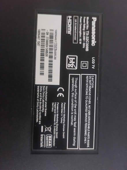Photo of free Panasonic 32" TV (SM6 8LY) #2