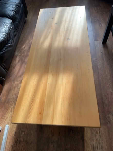 Photo of free Coffee table with drawer (Burnt Oak HA8) #3
