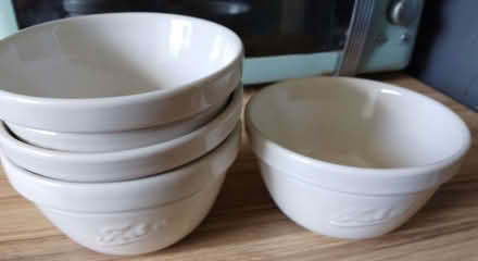 Photo of free Four Tiptree ceramic pudding bowls (Lexden CO3) #1