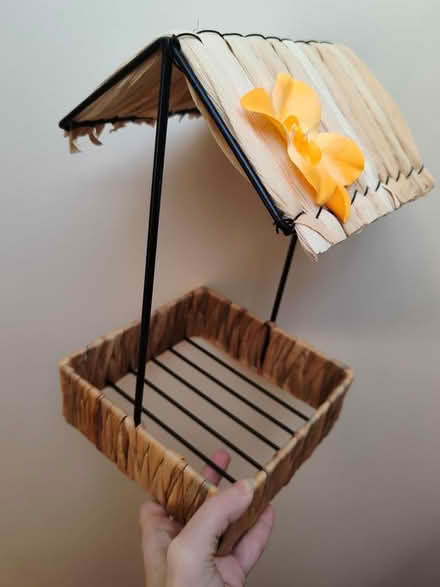 Photo of free Tiki hut drink/bottle holder (Barbourne, WR1) #2
